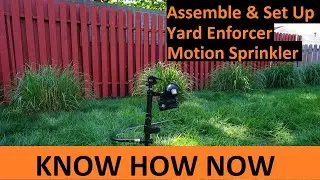 Assemble and Set Up Orbit Yard Enforcer Motion Activated Sprinkler