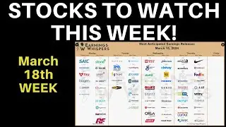 Stocks To Watch This Week Earnings Whispers | Major Stocks: FedEx, Nike, Lululemon, Xpeng, Kb Home