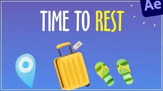 Explainer Travel Animation in After Effects | Motion Design Tutorials