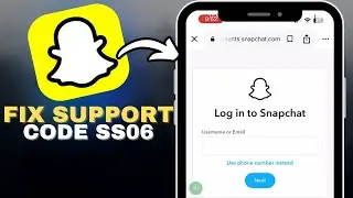 How To Fix Snapchat Support Code SS06 in SECONDS!