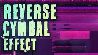 How create a reverse cymbal effect in Cubase - tutorial