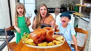 OUR SUNDAY ROAST CHICKEN! THE ROCHA FAMILY'S SUNDAY ROUTINE