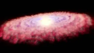 Fomalhaut surrounding with dust - Star Animation