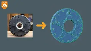 Modeling Practice #51 | SPOKED WHEELS | Blender 4.0