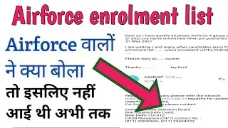 Airforce enrolment list 2021,Airforce XY group enrolment list 2/2021,Airforce enrolment list