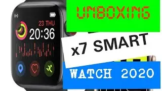 X7 Smart Watch Unboxing I vlog