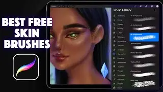 Best FREE Procreate Skin Brushes You Can Download Instantly | Procreate Brush Packs