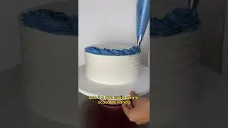 Como fazer rosetas #bolodecorado #bolochantininho