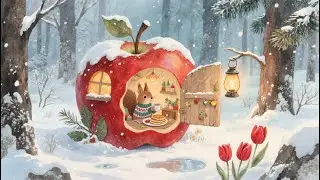 Enchanted Winter Forest - Cozy Squirrel Music for a Magical Day