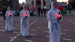 В Жлобине 22 июня в 4 часа утра состоялась акция «Мы помним»