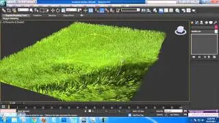 How to Create A 3D Grass Matt In Autodesk 3ds Max Tutorials