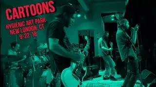 CARTOONS - Society Girl / Cellophane Woman - LIVE! @ Hygienic Art Park - New London CT - 9-22-2018