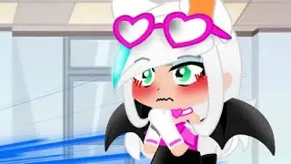 sonic x rouge Matching hair strands 💙💜👌😊