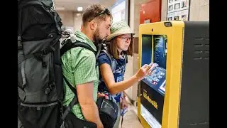 Turkey Metro Ticket Machine Istanbul Metro Ticket Dispenser İstanbulkart