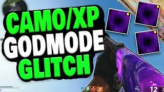GODMODE CAMO/XP GLITCH IN COLD WAR ZOMBIES! BEST COLD WAR ZOMBIES GLITCH!