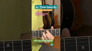 AS TIME GOES BY Chord Melody Lesson  