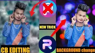 How To Make CB Bokeh Background || CBckground Kaise Banaye || CB EditingBckground || VK editor