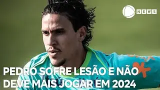 Atacante Pedro rompe ligamento do joelho e não deve mais jogar em 2024