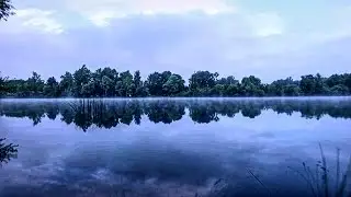 Foggy morning at a beautiful Lake - Phantom 3 Advanced