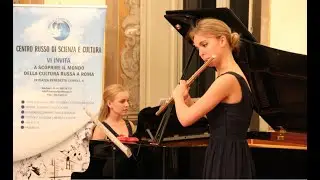 24.10.2010 Р.Вайткуте (флейта) и С.Меньшикова (фортепиано) исполняют С.Рахманинов Вокализ