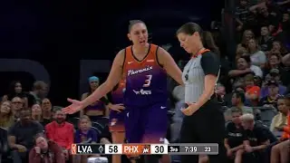🤐 Cloud SUSPENDED (7th tech) After 3 TECHS On Phoenix Mercury vs Las Vegas Aces | WNBA basketball