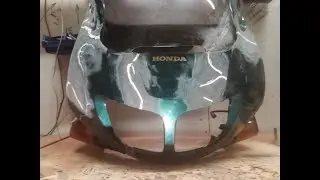 #сваркапластикавспб ✅ Ремонт мотоизделия от HONDA после ДТП (ФОТОПОРТФОЛИО) 👍