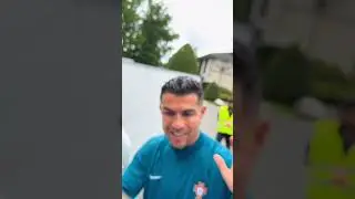 Ronaldo and the fans calm down 