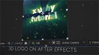 3D logo on after effects