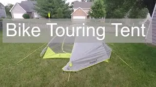Bike touring Tent Setup - Eureka Midori 2