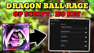 *NEW* Dragon Ball Rage OP Script (STRENGHT FARM, AUTO REBIRTH, AUTOFARM) PASTEBIN