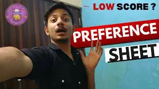 How to make PREFERENCE Sheet - A perfect guide for DU Admission