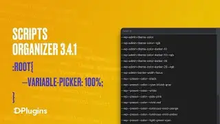 Scripts Organizer 3.4.1 - CSS Variable Picker