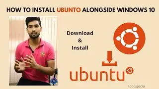 how to install ubuntu in 2022 | install ubuntu along windows 10 with No data lose  