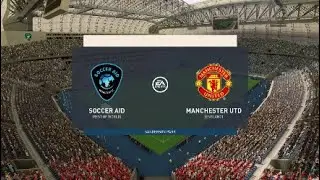 PS4 Fifa 23 Soccer Aid XI Vs Manchester United