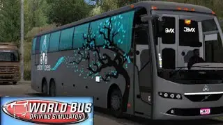 Beautiful and Scenic Road of World Bus Simulator | Android| Mobile Gameplay | Kais Peerzade|