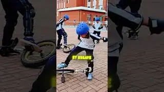 HE'D NEVER RIDDEN A BIKE AND DID THIS! 😱🚲