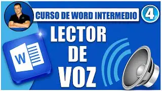 🔵 HOW TO ACTIVATE THE VOICE READER Read texts with voice in WORD