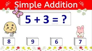 One Digit Addition Quiz | Math Quiz for Kids | Mental Math Quiz for Kids | Quiz Time #maths