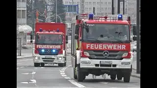 Alle 3 Wachen im Einsatz| Berufsfeuerwehr Chemnitz zur BMA im Hauptbahnhof