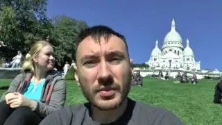 Париж День 3, Пер-Лашез, Базиліка Сакре-Кер, Монмартр, мулен руж, дефанс