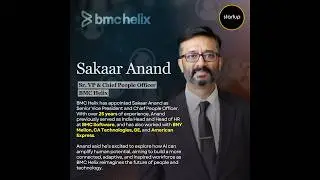 BMC Helix Appoints Sakaar Anand as Senior VP & Chief People Officer 