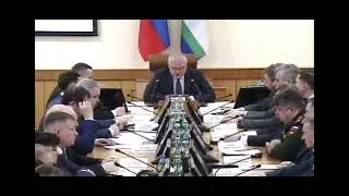 О газификации региона на еженедельном совещании губернатора