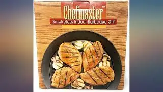 Chefmaster 13-Inch Smokeless Stovetop Barbecue Grill review