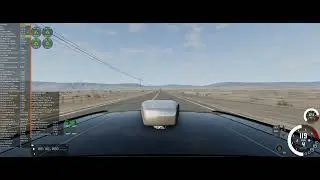 Beamng drive 600hp Gavil Barstow test