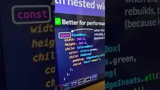 better performance in widget tree 