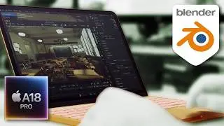 Can the MacBook Neo Handle Blender? - First Look