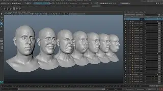 Introduction to Creating Facial Blendshapes in Maya With Derrick Sesson