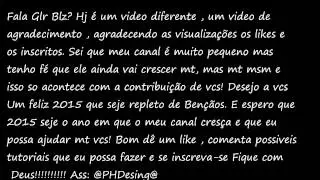 Video de Agradecimento!