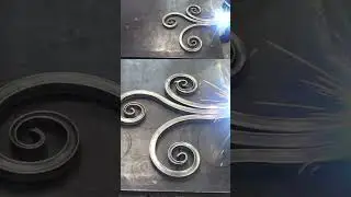 cold forging from a profile pipe #machine #stanko #stank #welding #diy