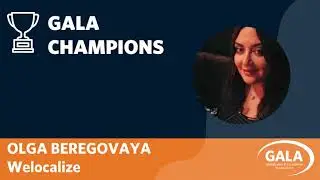 The role of AI in localization - with Olga Beregovaya (VP of AI at Welocalize)